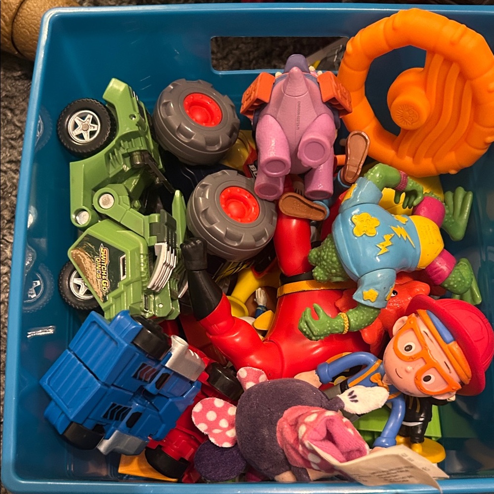 Surprise box of toys